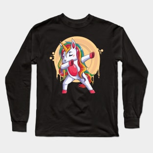 Unicorn dab Long Sleeve T-Shirt